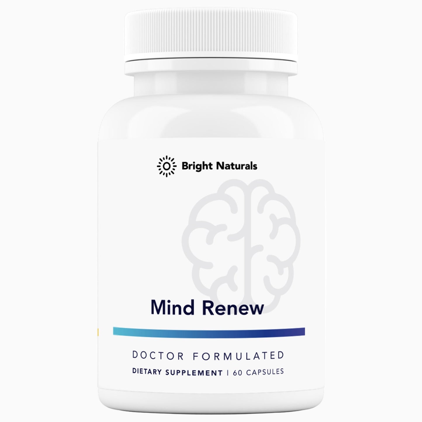 A bottle of Mind Renew.