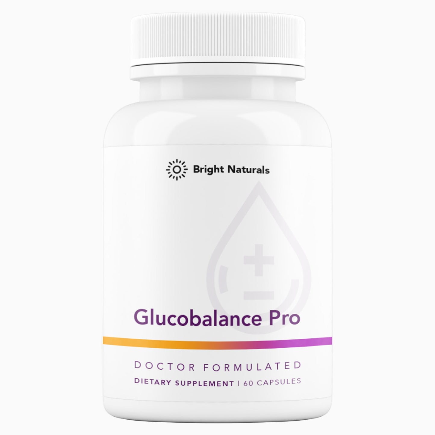 A bottle of Glucobalanace Pro.