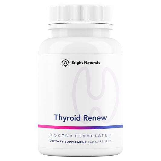 A bottle of Thyroid Renew.